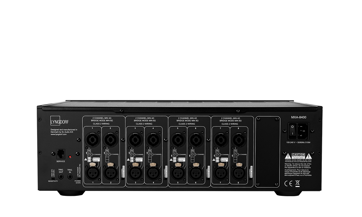 Lyngdorf MXA-8400 8-Channel Power Amplifier