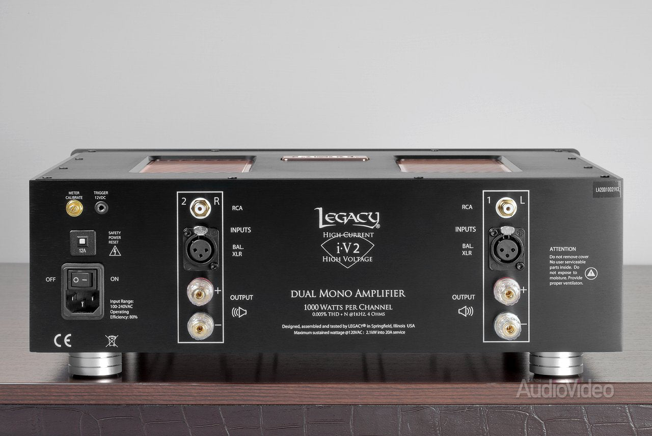 Instant Ship: Legacy Audio i·V2 ULTRA Dual Mono Amplifier (Stereo)