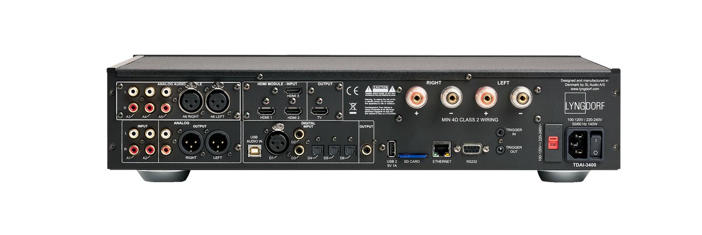 Lyngdorf TDAI-3400 Integrated  Streamer