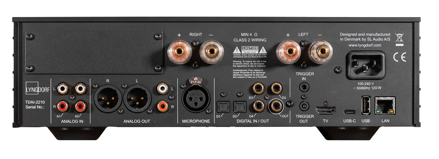 Lyngdorf TDAI-2210 Stereo Integrated Streaming Amplifier
