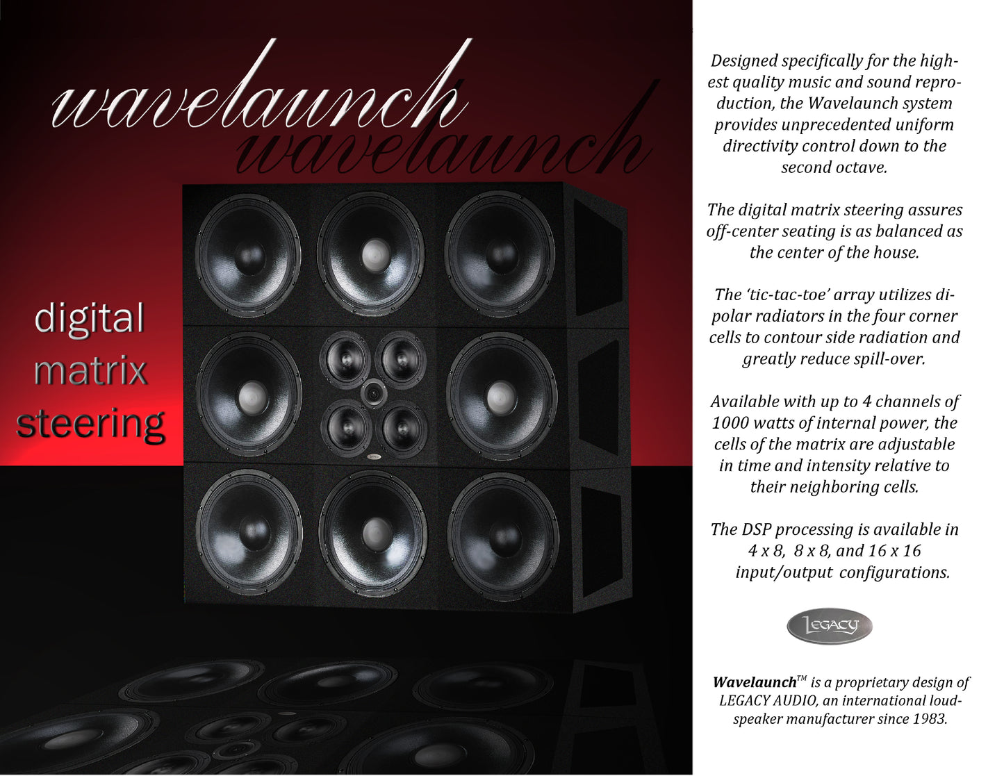 Legacy Pro Audio Wavelaunch Array