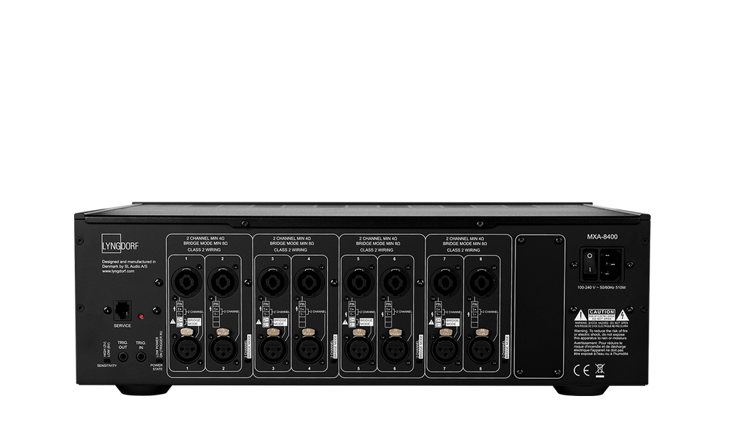 Lyngdorf MXA-8400 8-Channel Power Amplifier