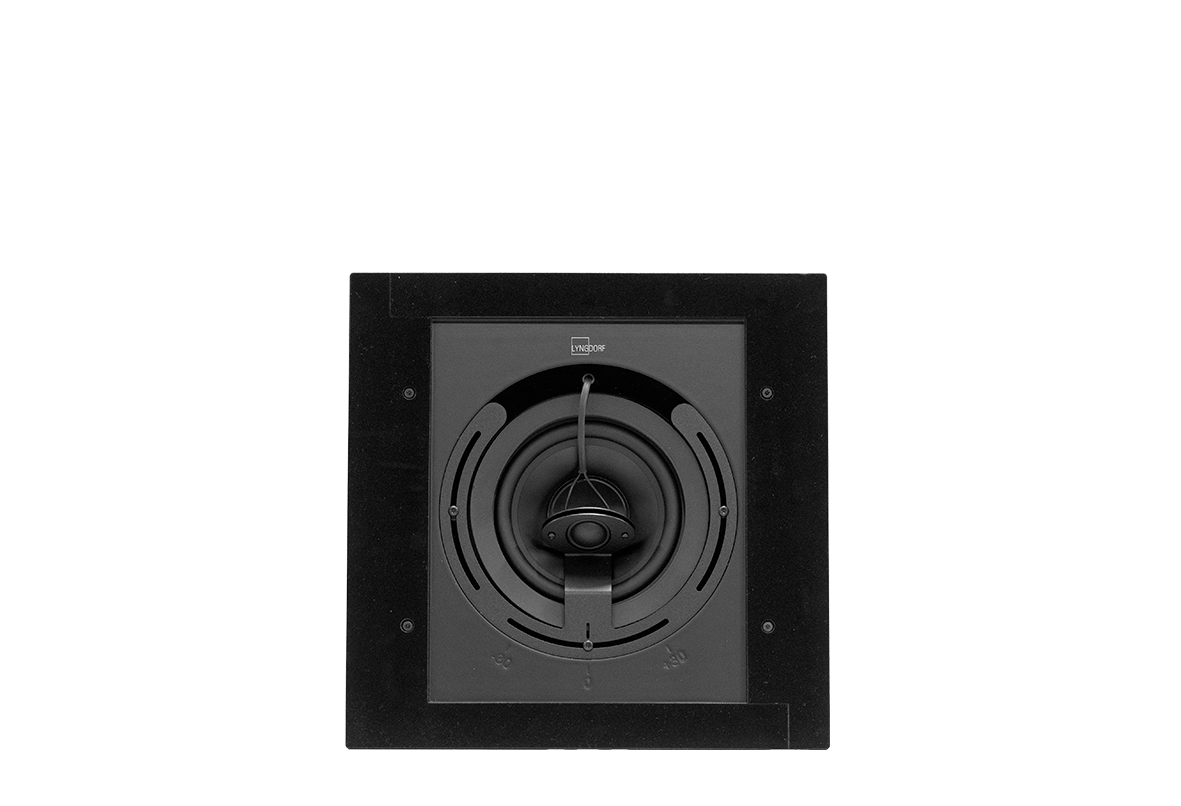 Lyngdorf D-5 IC Compact In-Wall Speaker with Adjustable/Angled Tweeter Each