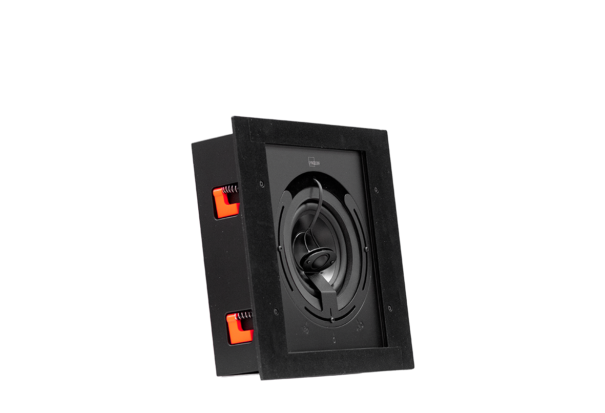 Lyngdorf D-5 IC Compact In-Wall Speaker with Adjustable/Angled Tweeter Each