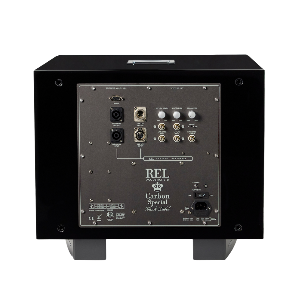 REL Acoustics Carbon Special Black Label Subwoofer