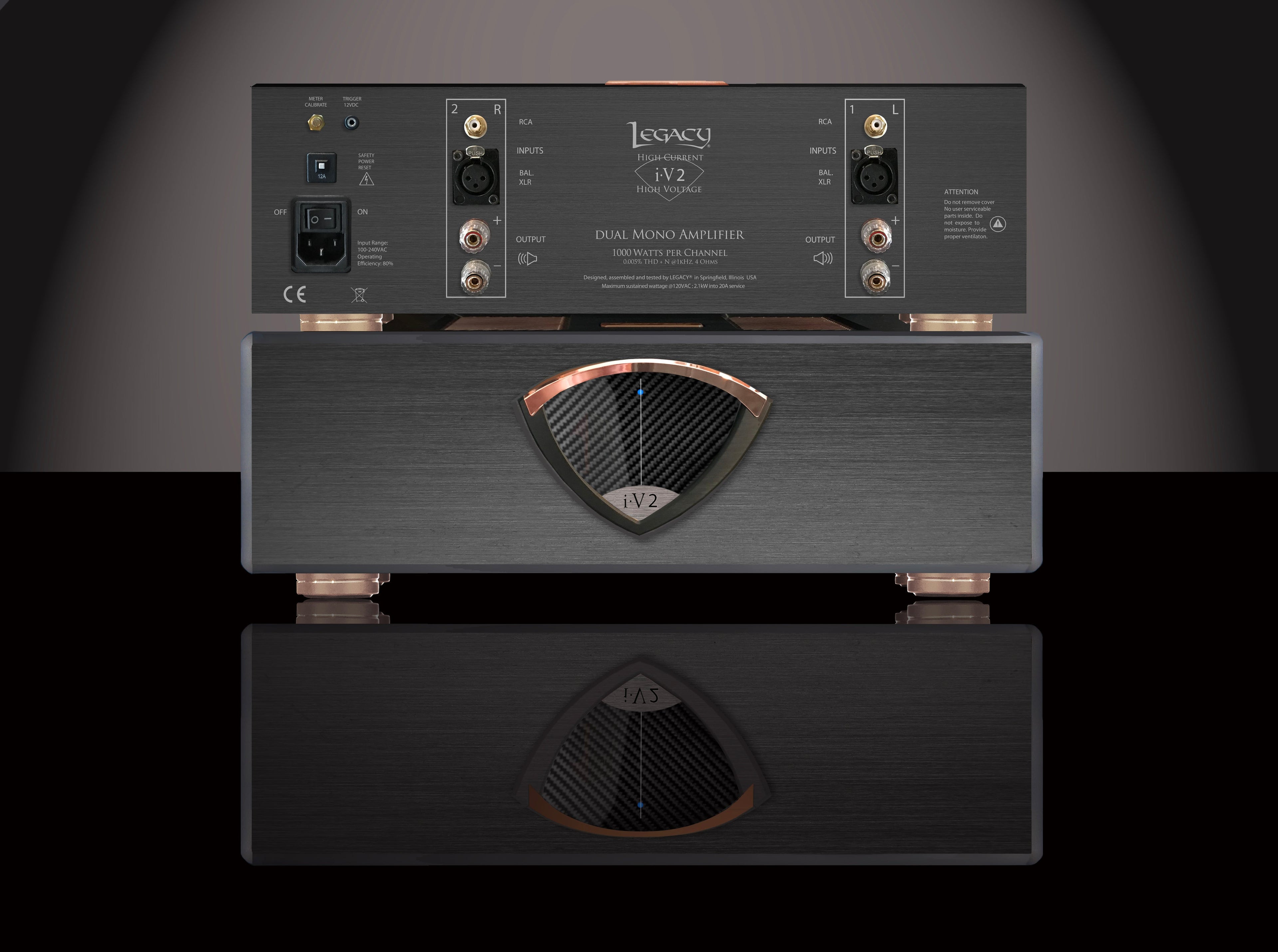 Legacy Audio i·V2 Two Channel Amplifier (Stereo)