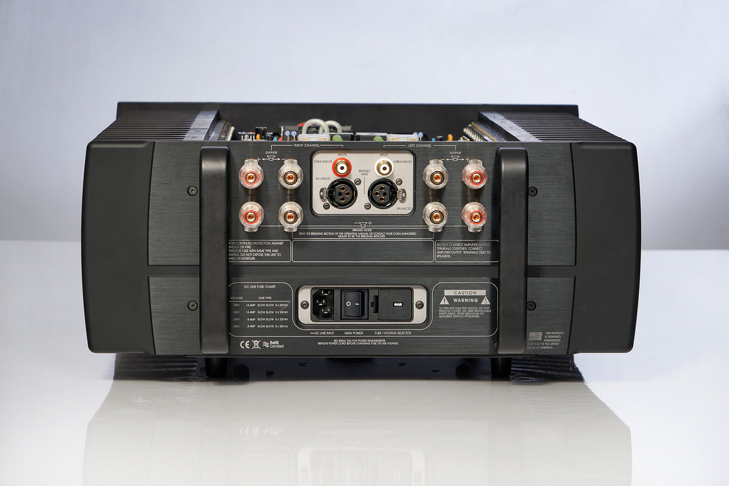 CODA 16.0 Stereo Amplifier (Meterless)
