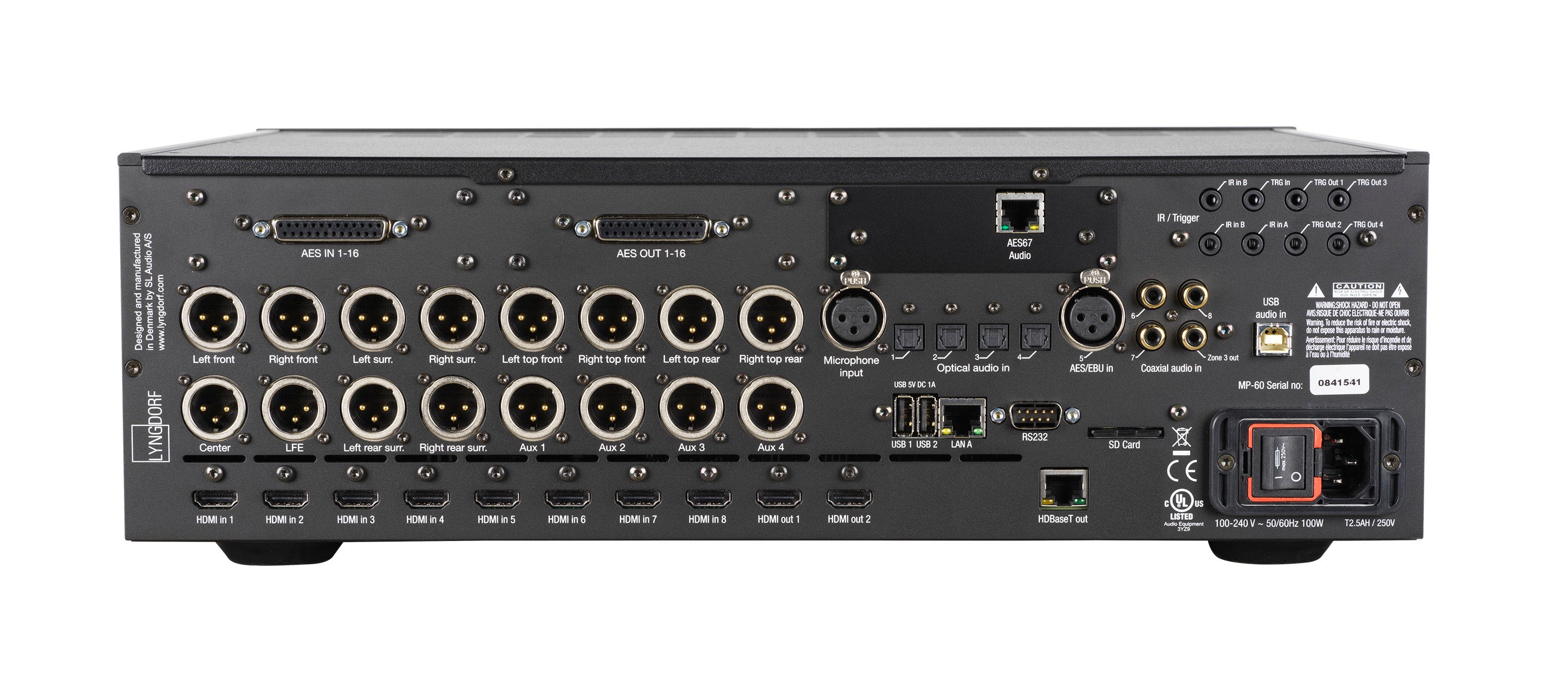 Lyngdorf MP-60 2.1 Ultimate Performance Surround Sound Processor
