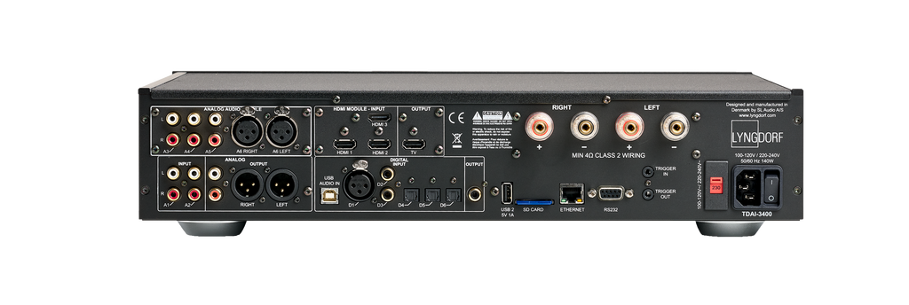 Lyngdorf TDAI-3400 Integrated  Streamer