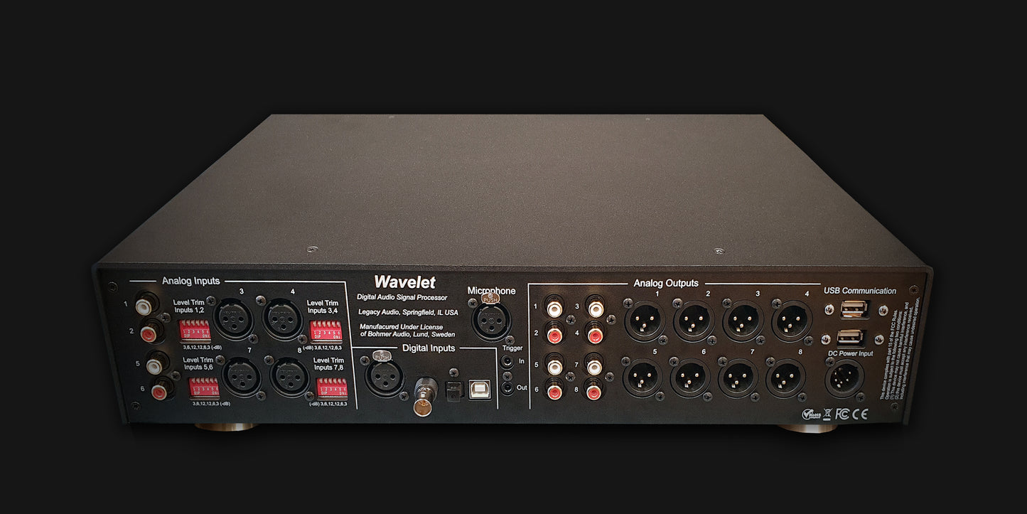 Legacy Wavelet 2 Room Correction DAC/Preamp/Crossover